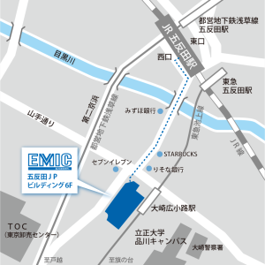五反田ＪＰビルディング地図