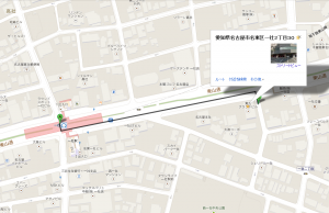 名古屋営業所地図