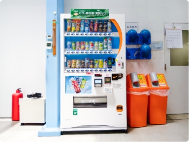 受託試験センター設備ドリンク